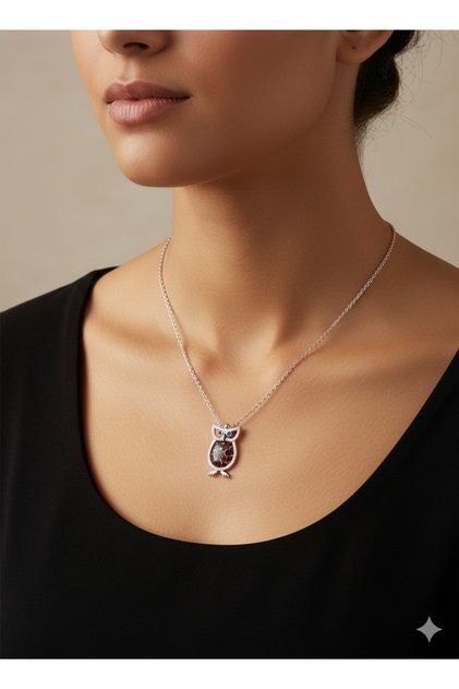 Women's Noctura Owl Necklace