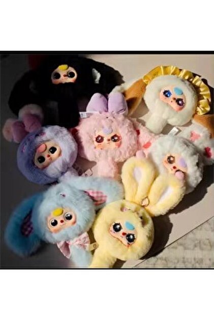 その他 Baby three labubu sepeti Labubu Baby Three Magic Mirror Plush Blind Box