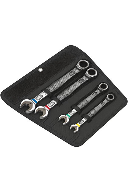wera 6000 Joker 4 lü Set Cırcırlı Açık Ağızlı Anahtar 05073290001