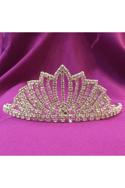 Girl's Crystal Stone Crown