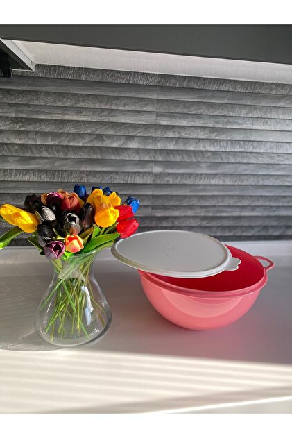 Tupperware Miksim 7,8 litre toz pembe hamur ve yoğurt mayalama