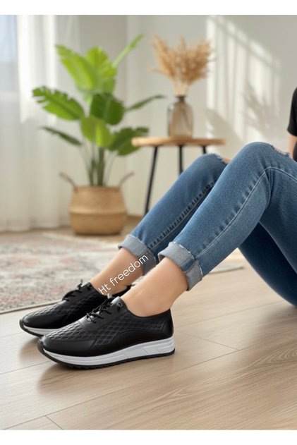 Pantofi sport pentru damă, model elastic cu talpă ortopedică