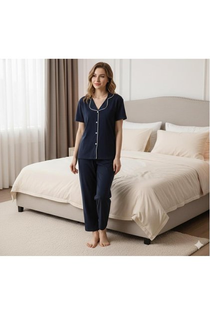 Women's Short-Sleeve Pajama Set
