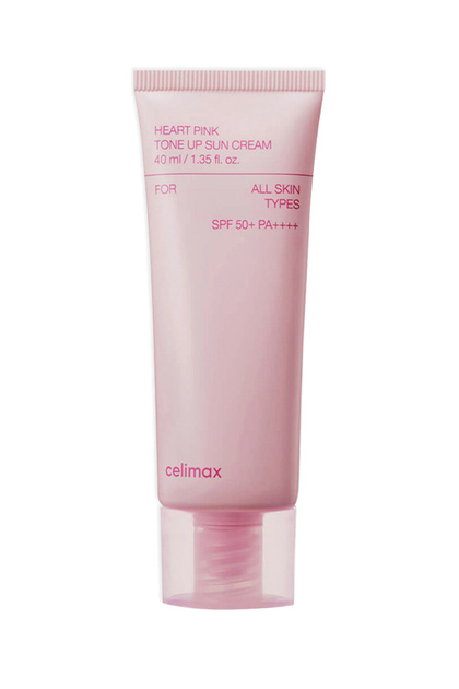 Pink Tone-Up Sunscreen Cream - Heart Pink Spf Pa (Vi̇oni̇ne)