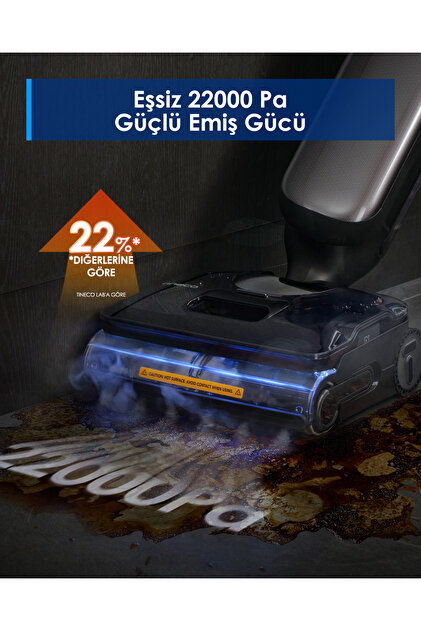 Tineco Floor One S9 Artist Steam Kablosuz Buharlı Akıllı Islak