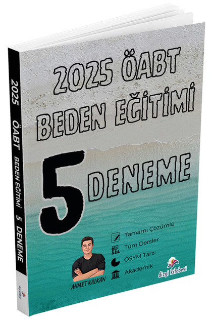 Dizgi Kitap 2025 ÖABT MEB-AGS Beden Eğitimi Öğretmenliği 5 Deneme
