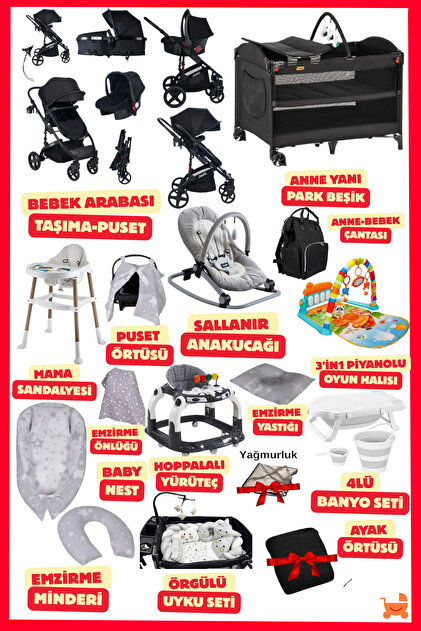 ÖYKÜ BEBEK DUNYASI 19 Parça Premium Eko Her Bebeğin İlk Öyküsü