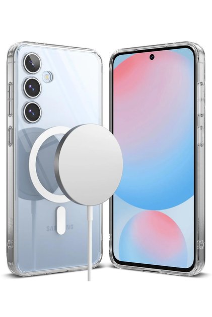 Samsung Galaxy S24 FE Case Cover | Fusion Magnetic Series | Clear
