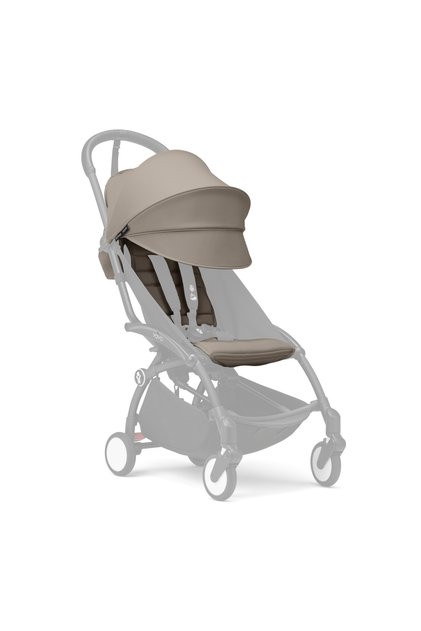 YOYO® 6+ Color Pack Taupe – Stroller Textiles Replacement for 6+ Months