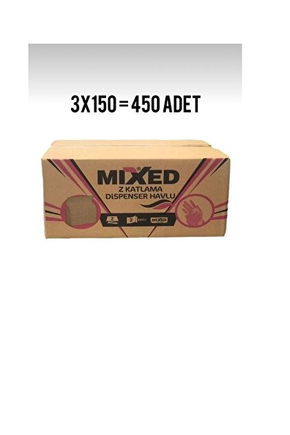 MİXED Z Katlama Dispencer Havlu 200'lü - Fiyatı, Yorumları