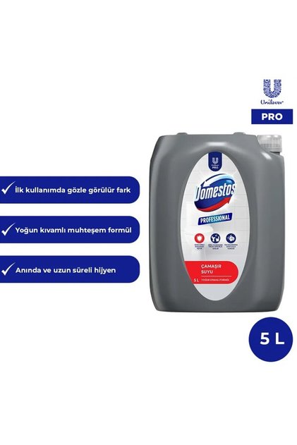 Professional Yoğun Kıvamlı Çamaşır Suyu 5L - 5Kg U Pro