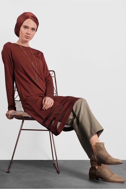 Silvery Tricot Tunic 40037