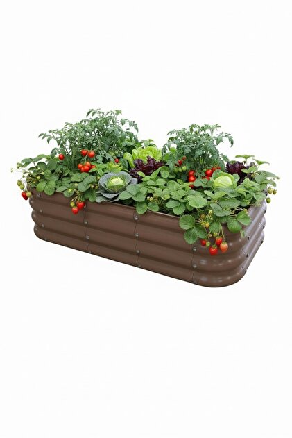 Bahçe kulesi Modüler Yükseltilmiş Bahçe Yatağı Yükseltilmiş Sebze