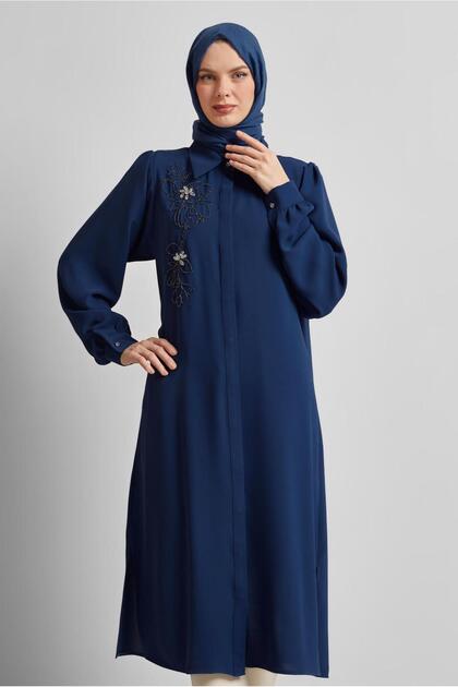 Shirt Collar Tunic Tunic 45372