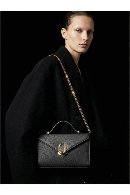 Luxury Chain Strap Genuine Leather Bag