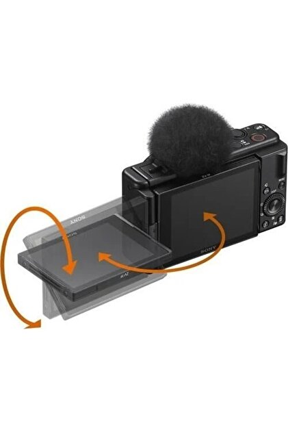 Sony ZV-1F Vlog Fotoğraf Makinesi (Sony Eurasia Garantili