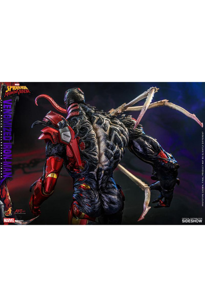 MARVEL Spider-Man Maximum Venom Venomized Iron Man Koleksiyon