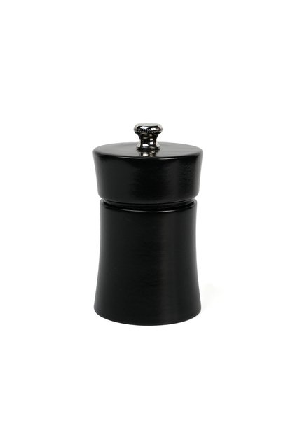 Black Wooden Salt and Pepper Hand Mill Grinder 1 Piece 8 cm