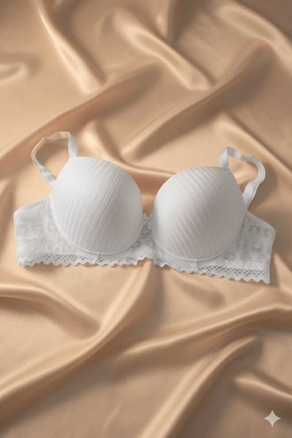 Women's Lace Edge Supported Bra