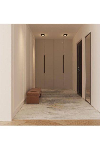 Nordic Style PVC and PU Leather Entrance Door Mat Durable Foot and Cutting Porch Mat 100x160cm