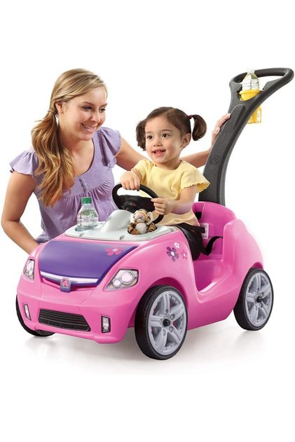 Whisper Ride II Push Car Pink Ride‑On Toy (Ages 2-5)