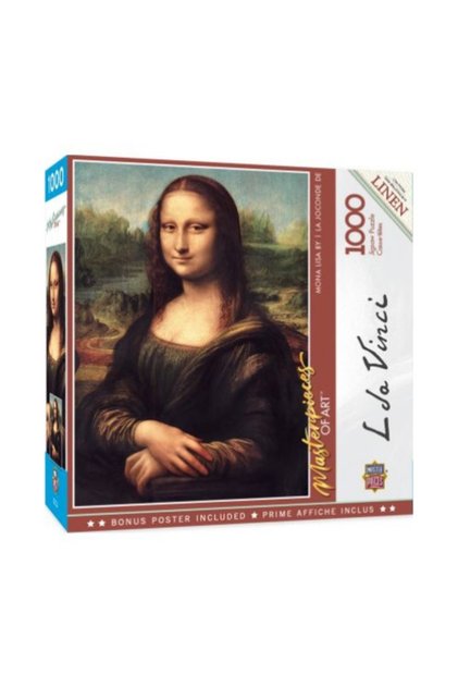 Schmidt Puzzle: Mona Lisa 2024, 1000 dílků