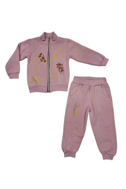 Girl's Unicorn Thick Cardigan Set