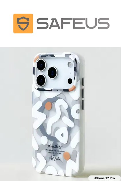 iPhone 17 Pro Grafitty Series Hard Magsafe Enabled Premium Case