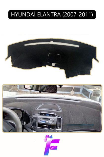 Hyundai Elantra (2007-2011) Compatible Torpedo Cover | Anti-Reflection | Quick Assembly | Protection | G18.