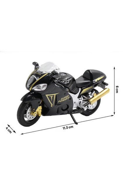 craftivio Suzuki Hayabusa GSX1300 Die Cast Model Motorsiklet