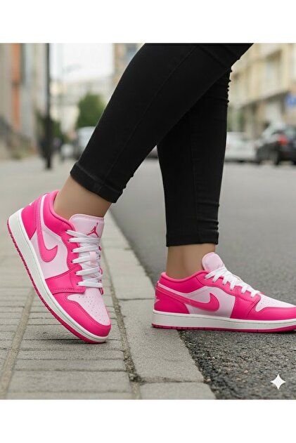 Nike Air Jordan 1 Low 'Hyper Pink' Gs Kadın Spor Ayakkabısı