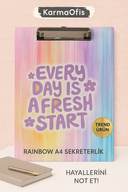 A4 Secretariat – Rainbow (Every Day Is a Fresh Start)
