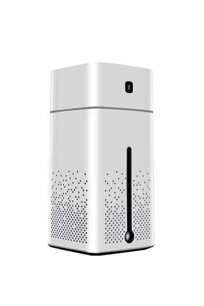 Portable Air Humidifier With LED Night Lamp 1000ml 3W KS-601 White/Black