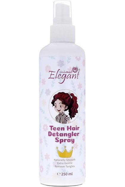 Elegant Hair Detangler Spray for Teens | 250ML | Extra Gentle Formula to Remove Tangles Easily