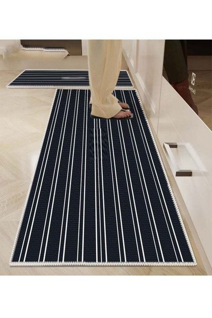 Kitchen Floor Mat - Waterproof, Oil Resistant, Anti-Fatigue PU Standing Rug (60x150 cm)
