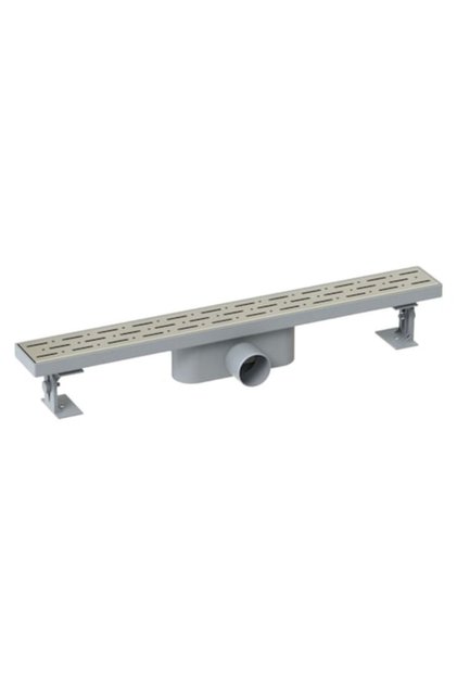 Rigolă de duș, oțel inoxidabil cu grătar și capac din plastic, 35 L/min, 600 mm