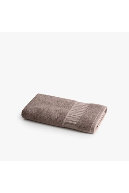 Lara Prestige Series Face Towel with Border 50X90 Brown, Oeko Tex Standard 100 Certified 100% Aegean Cotton, Woven 550 Gsm