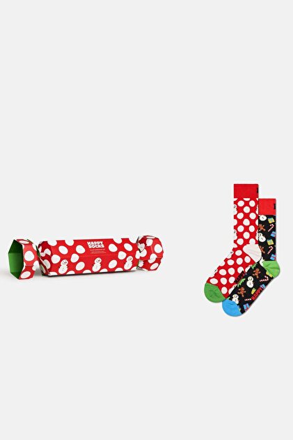 - Multi-Colored Celebration Themed Cotton Socks Set of 2