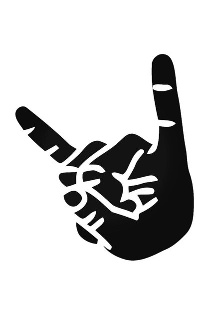 Devil Horns 2 Sticker Car Auto Rigging Wall Sticker 20 cm