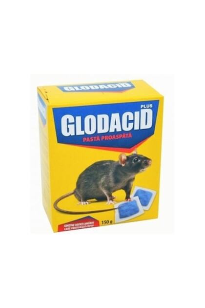 Pastă rodenticidă Glodacid Plus, 150 g