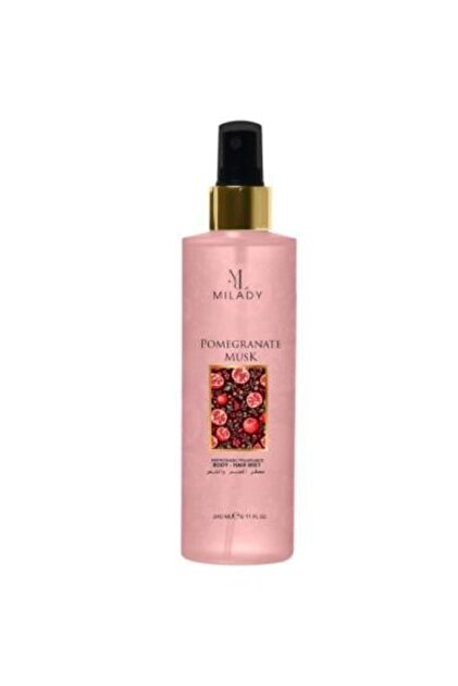 معطر للشعر والجسم برائحة المسك والرمان - 240 مل