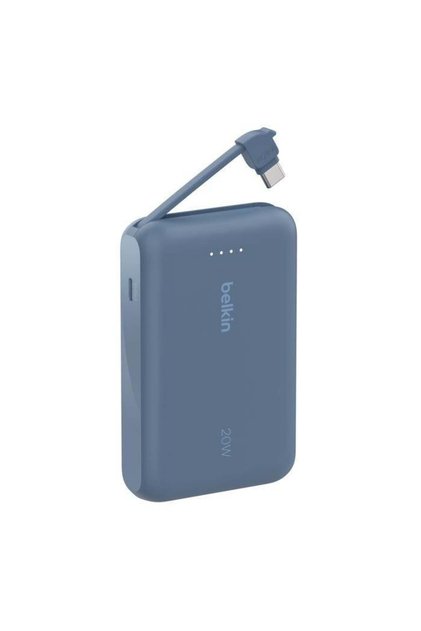 Belkin BoostCharge Powerbank, Entegre Type-C Kablolu 10K PD 20W