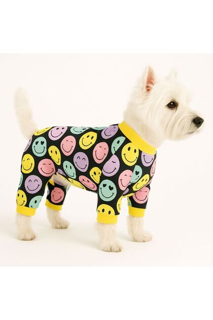 Small Breed Smile Winter Dog Clothes Dog Jumpsuit (1-10kg)