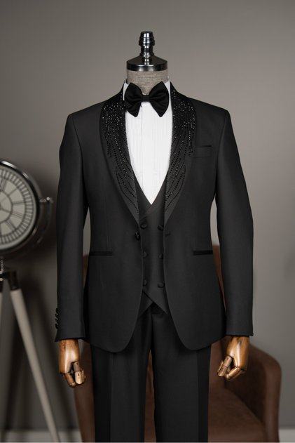 Exclusive Damatlık Takım Elbise –SlimFit 1 beden büyük tercih ediniz.
