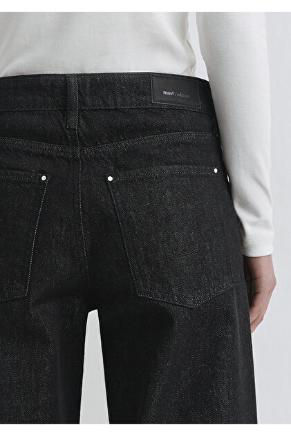 Mavi Leila Edition Rinse Jean Pantolon Baggy/Yüksek Bel/Daralan