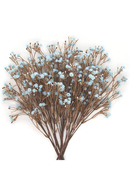 OFRANK 6 pcs Artificial Baby Breath Flower Fake Gypsophila Plants Bouquets For Wedding Home DIY Deco