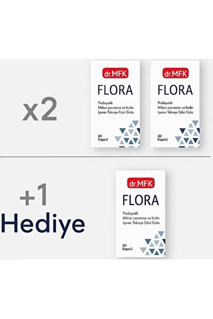 DR MFK Flora Paketi (Probiyotik Takviyesi) (3 Flora) - Fiyatı