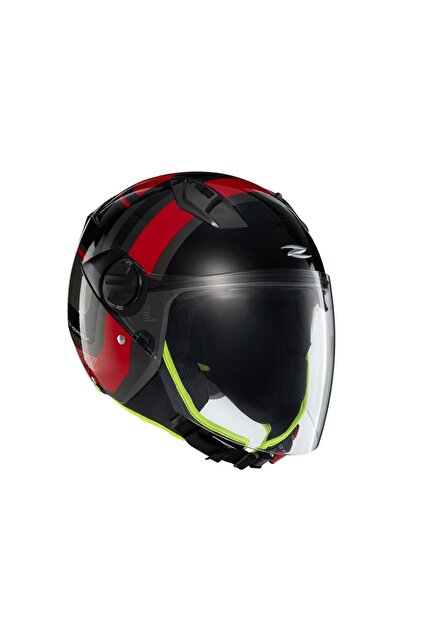 ZEUS ZS-213 AX5 Black Red Grey Açık Kask - Fiyatı, Yorumları
