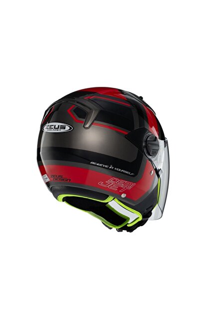 ZEUS ZS-213 AX5 Black Red Grey Açık Kask - Fiyatı, Yorumları