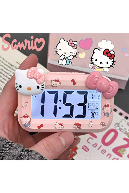 BABUN Sanrio Pilli Hello Kitty Kuromi Elektronik Dijital Işıklı